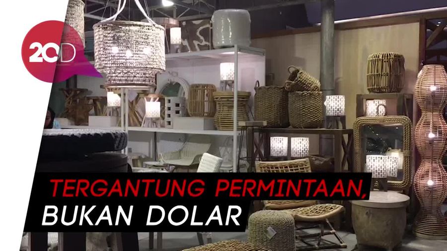 Dolar Menguat, Industri Mebel dan Kerajinan Tak Kena Imbas