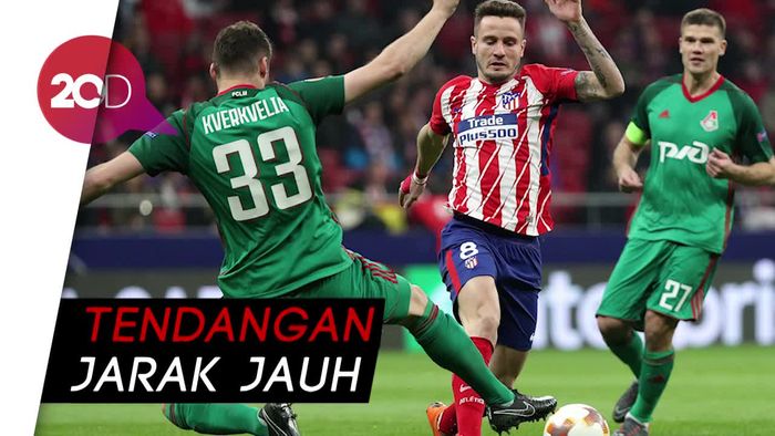 Gol Spektakuler dari Saul Niguez