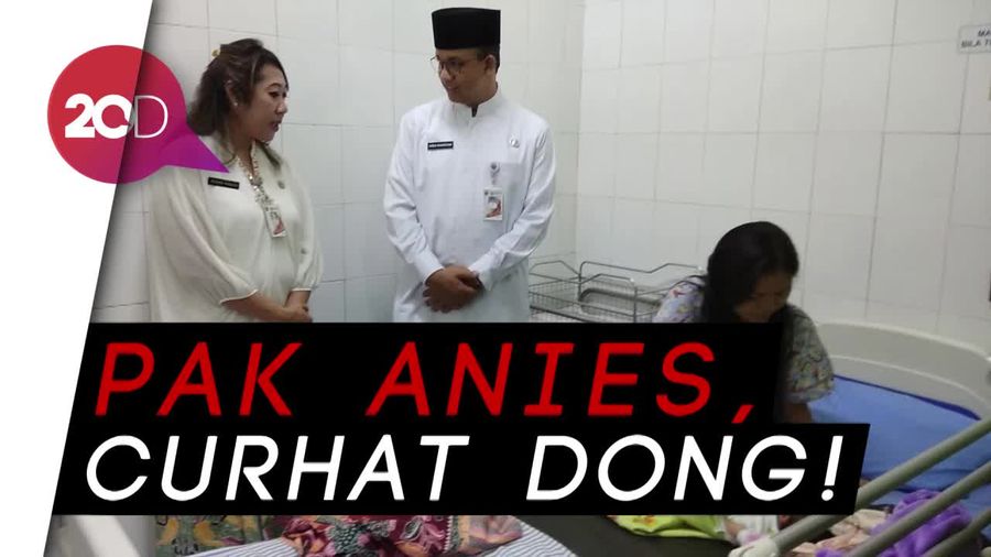 Kepala Puskesmas Setiabudi Curhat ke Anies soal Fasilitas Lansia