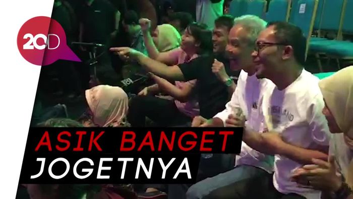 Ketika Duo Menteri dan Ganjar Berjoget Ria Bareng OM PSP