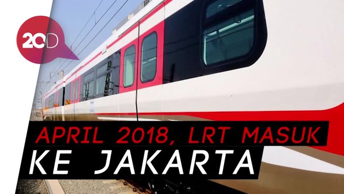 Asyik! Juni Nanti, Warga Jakarta Sudah Bisa Lihat LRT Lalu-lalang   