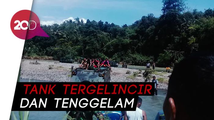 Tank Angkut Anak TK Kecelakaan, Satu TNI dan Guru Meninggal