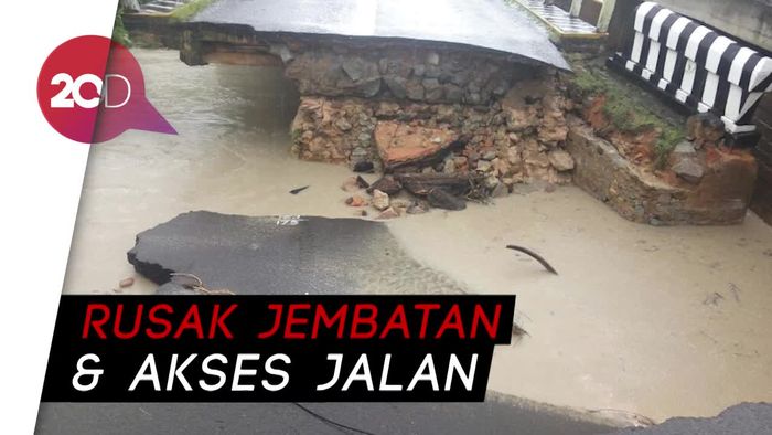 Hujan Lebat dan Laut Pasang Sebabkan Banjir di Bangka