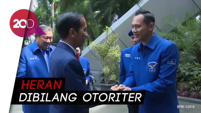 Canda Jokowi Bikin Riuh Rapimnas Partai Demokrat
