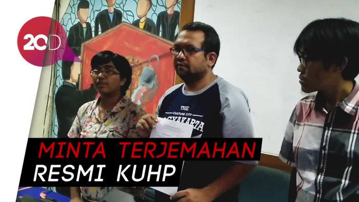 Koalisi Hukum Somasi Presiden Jokowi soal KUHP Warisan Belanda