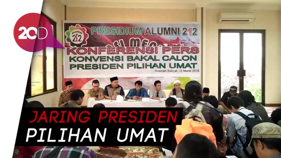 Presidium 212 Jaring Bakal Capres untuk Lawan Jokowi