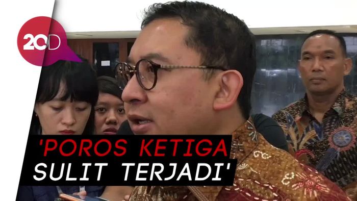 Fadli Zon Prediksi Jokowi Head to Head dengan Prabowo Lagi