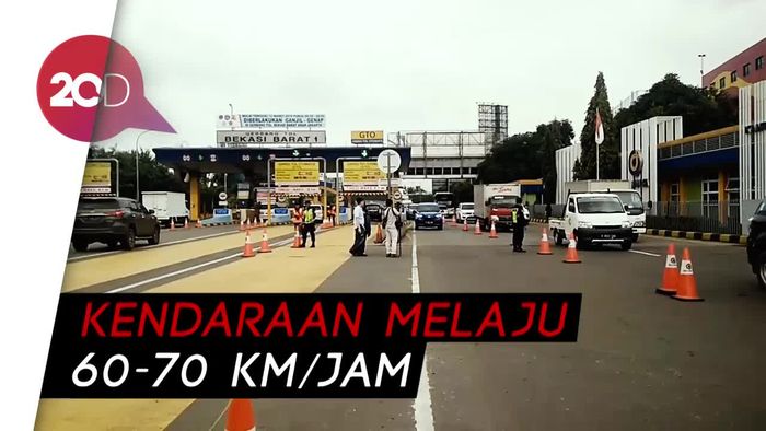 Ganjil-Genap di Tol Bekasi Cukup Efektif Kurangi Kemacetan