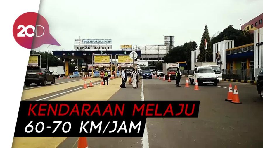 Ganjil-Genap di Tol Bekasi Cukup Efektif Kurangi Kemacetan