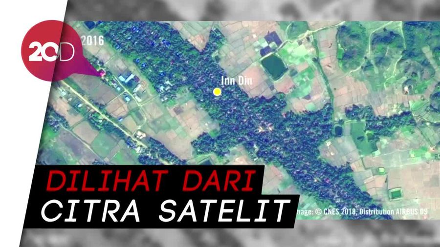 Pangkalan Militer Myanmar di Atas Eks Desa Rohingya