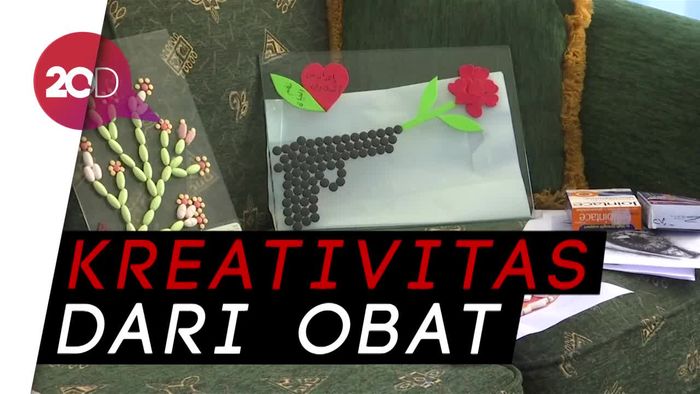 Apoteker di Yordania Sulap Pil Kedaluwarsa Jadi Karya Seni