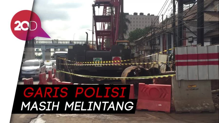 Perbaikan Pipa Gas Bocor di Cawang Tunggu Area Steril
