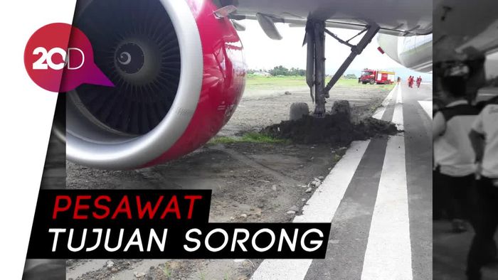 Batik Air Tergelincir di Bandara Manokwari