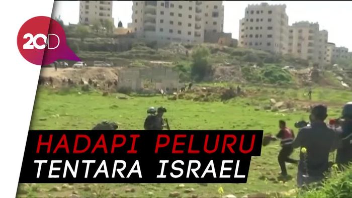 Aksi Heroik Pemuda Palestina