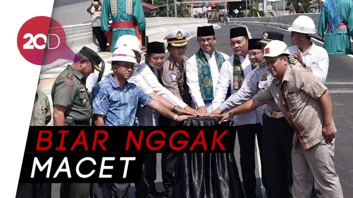 Gubernur Anies Resmikan Flyover Bintaro Permai