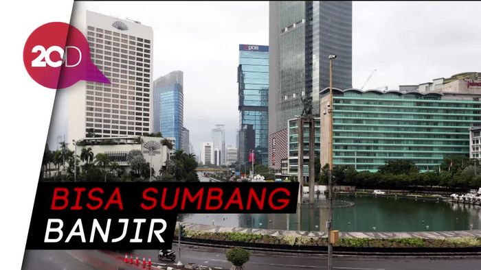 Nah Lho, 9 Gedung di Sudirman-Thamrin Tak Punya Sumur Resapan