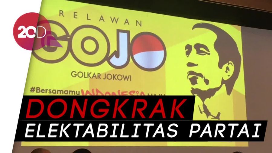 Golkar Bentuk Relawan Gojo untuk Menangkan Jokowi di Pilpres