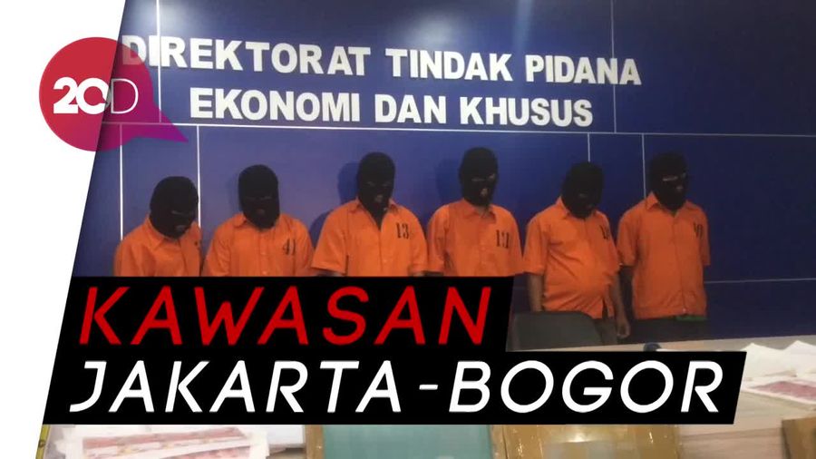 Sindikat Pengedar Uang Palsu Diringkus