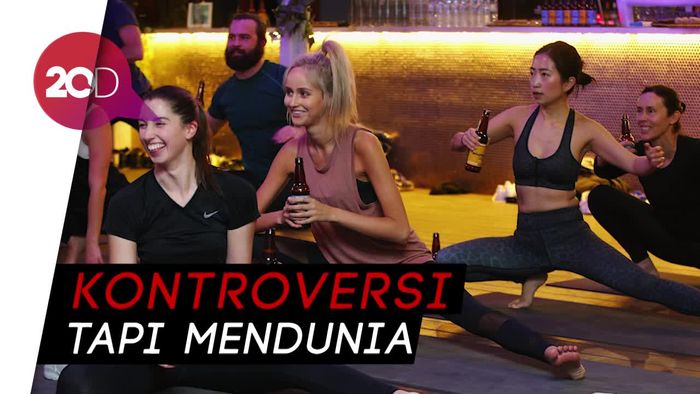 Apa Sih yang Dimaksud Beer Yoga?