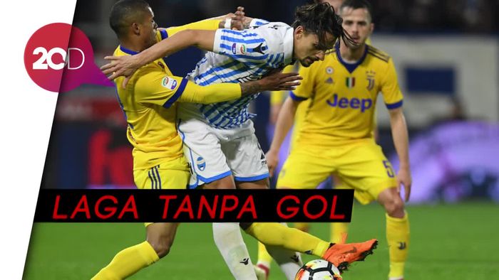 Tampil Dominan, Juve Gagal Atasi SPAL