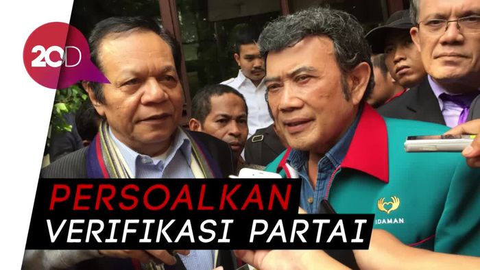 Ketua Umum PAN Dampingi Rhoma Irama Gugat KPU di PTUN