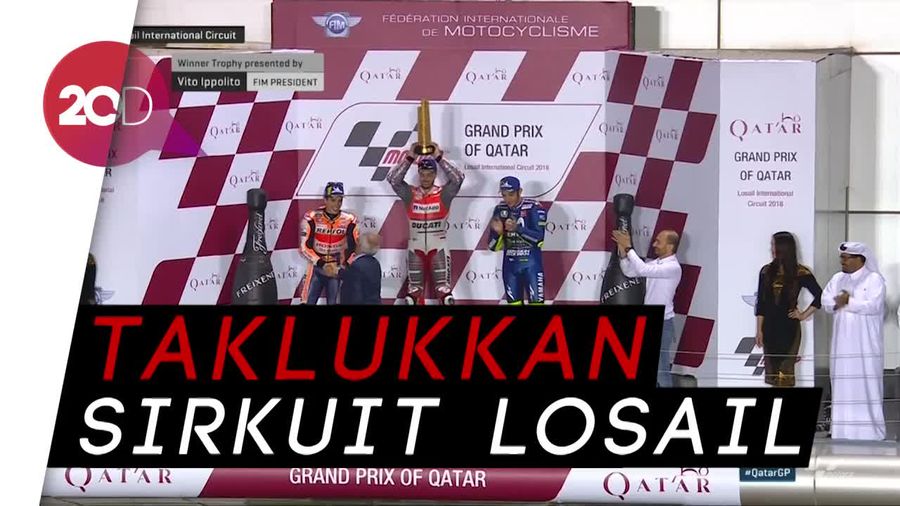 Dovizioso Ungguli Marquez di MotoGP Qatar