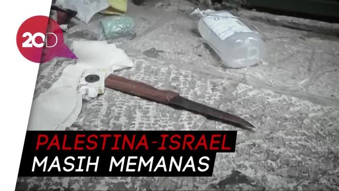 Warga Palestina Ditembak Usai Bacok Tentara Israel