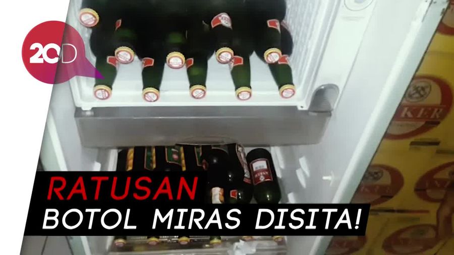Jadi Gudang Miras, Rumah di Ciracas Digerebek Tim Rajawali