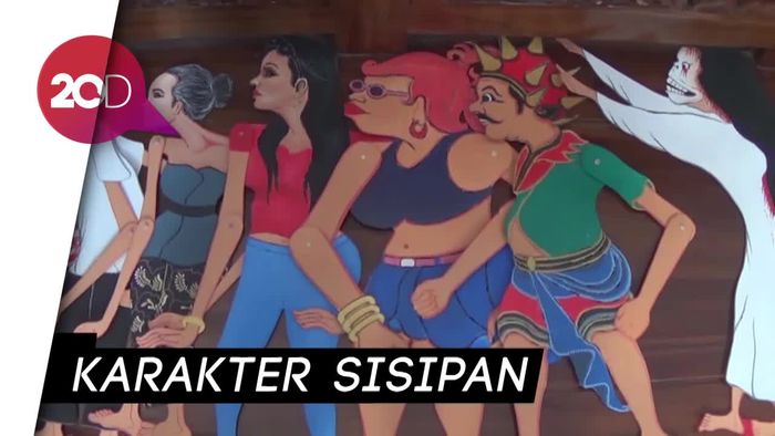 Unik, Ada Karakter Wayang Modern Pesanan Para Dalang