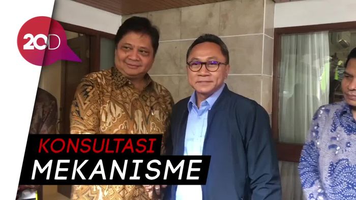  Airlangga Bahas Pencopotan Mahyudin ke Ketua MPR 