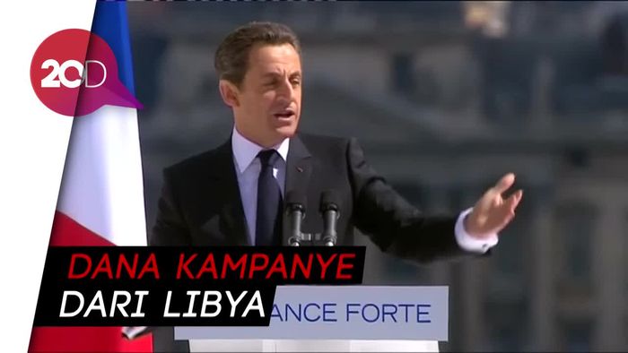 Diduga Terima Uang Haram, Eks Presiden Prancis Ditahan