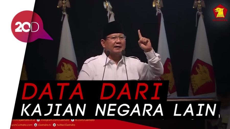 Menyimak Pidato Prabowo soal Indonesia Bubar