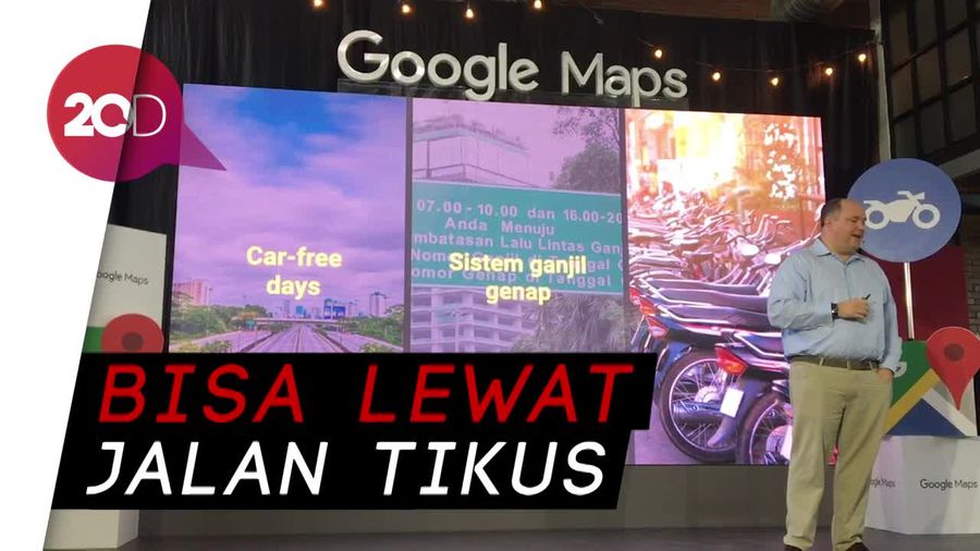 Kini Ada Rute Khusus Motor di Google Maps 