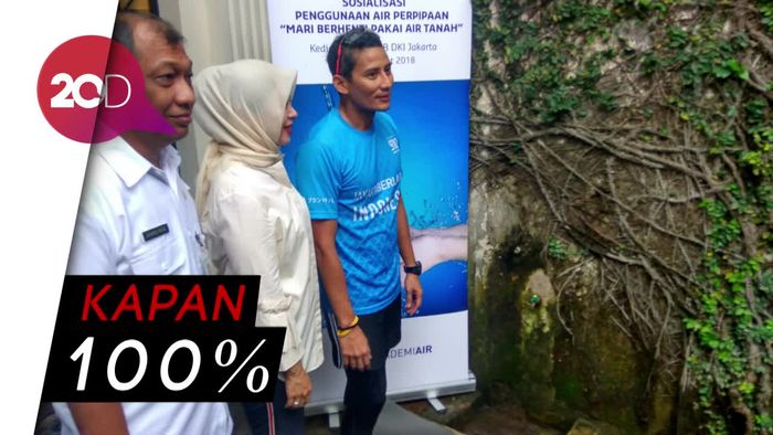 Baru 60% Kawasan di Jakarta Gunakan Air PAM