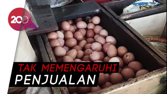 Heboh Isu Telur Palsu, Begini Nasib Pedagang Telur