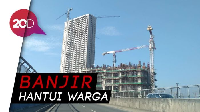 Bertahan di Tengah Proyek Meikarta, Rumah Warga Kebanjiran   