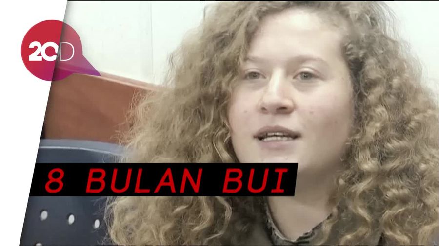Gadis Palestina yang Tampar Tentara Israel Dihukum Penjara
