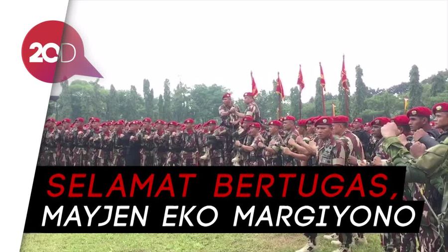 Aksi Yong Moo Do Meriahkan Sertijab Danjen Kopassus