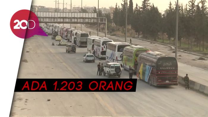 Kelompok Oposisi Suriah Mulai Tinggalkan Ghouta