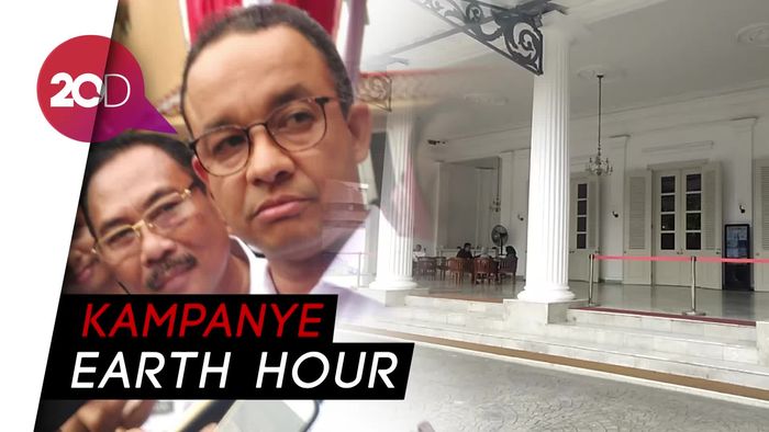 Malam Nanti, Anies akan Padamkan Listrik di Balai Kota