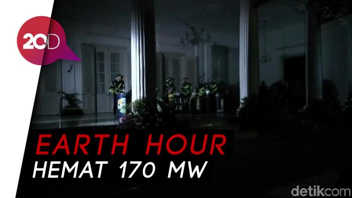 Wow! Earth Hour Malam Ini Setara Penghematan Rp 249 Juta