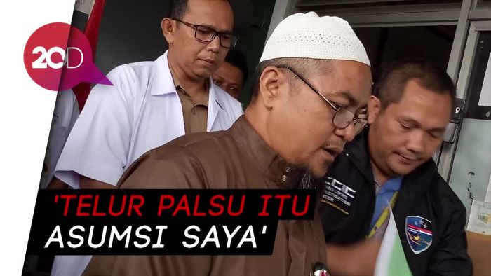 Videonya soal Telur Palsu Bikin Resah, Syahroni Minta Maaf