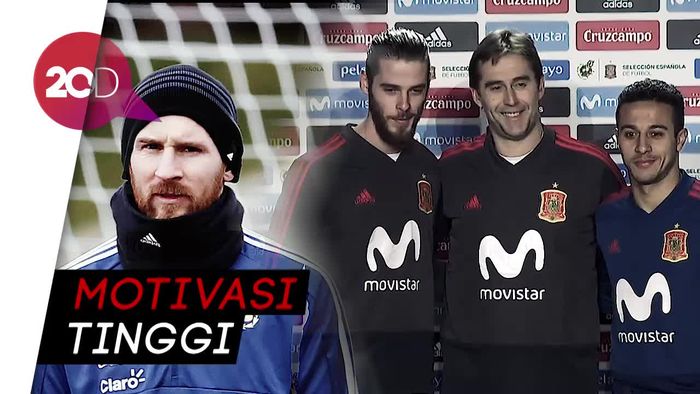 Melawan Messi Jadi Sensasi Tersendiri bagi Spanyol