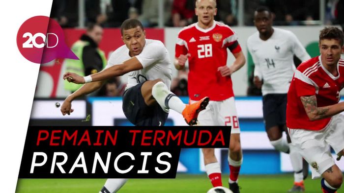 Cetak Gol, Mbappe Ukir Rekor di Timnas Prancis