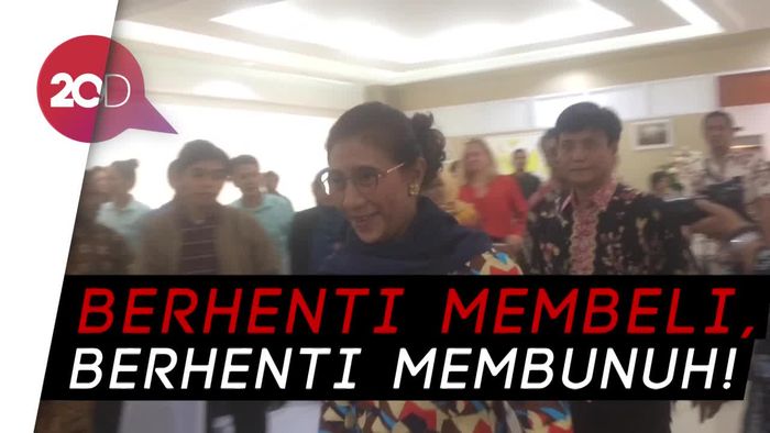Cerita Susi Dilarang Anak Makan Sup Sirip Ikan Hiu