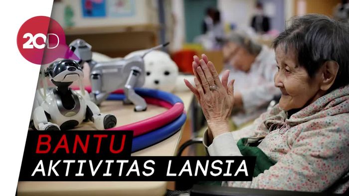 Lansia di Jepang Pilih Berteman dengan Robot