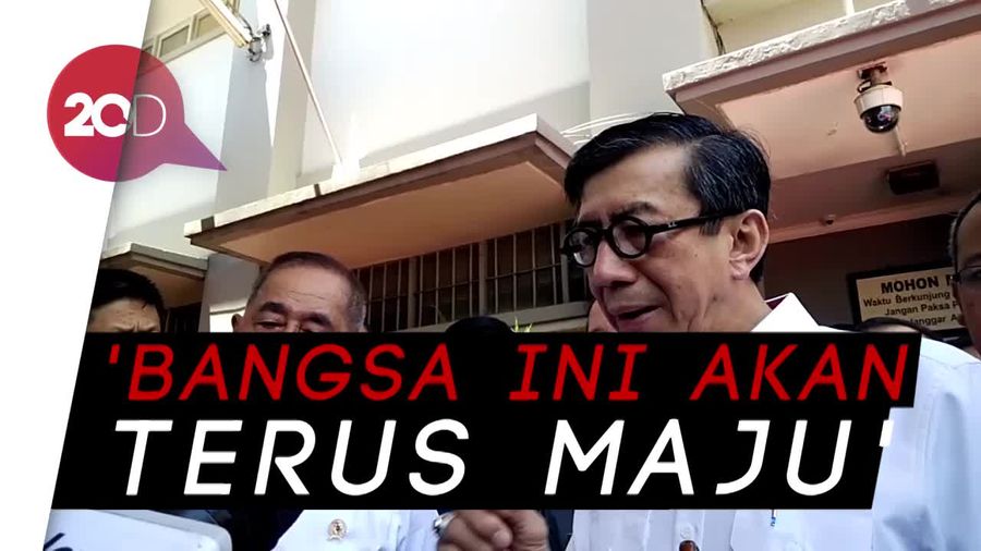 Sindir Pidato 2030 Prabowo, Yasonna: Kata Orang Itu Pesimistis