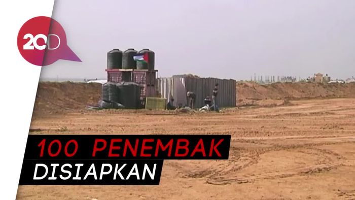 Palestina Demo Besar-besaran, Israel Kerahkan Penembak Jitu