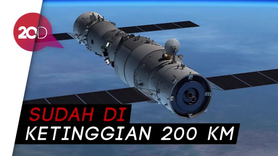 LAPAN Perkirakan Tiangong-1 Jatuh Awal April