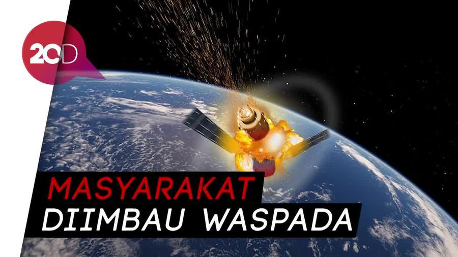 Peringatan! Tiangong-1 Diprediksi Jatuh ke Indonesia 1-3 April